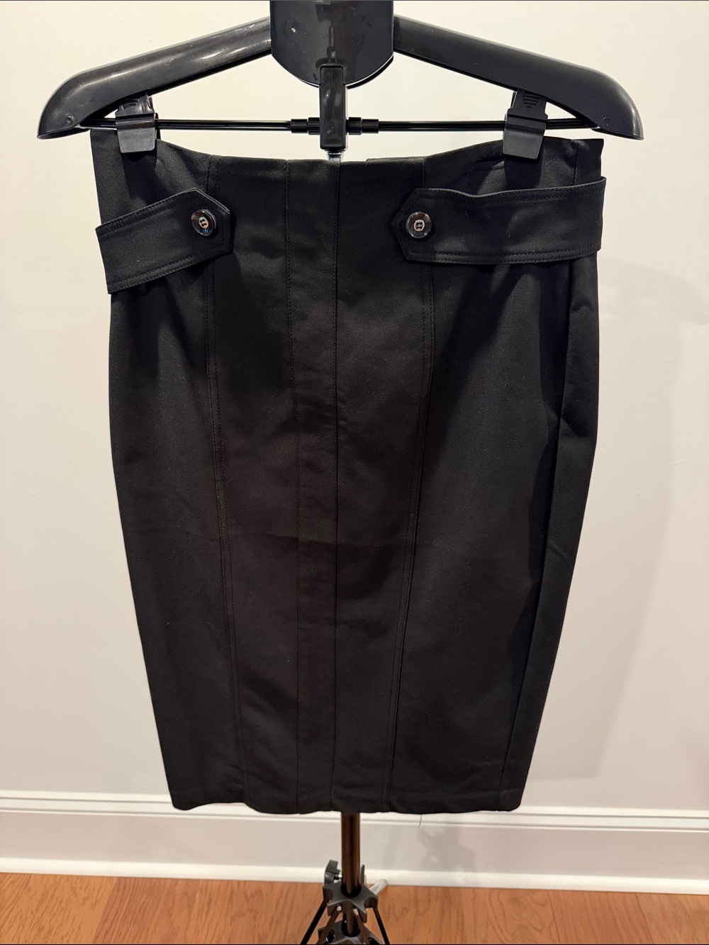 NY&CO Classic Black Pencil Skirt - Women's Tailored Skirt